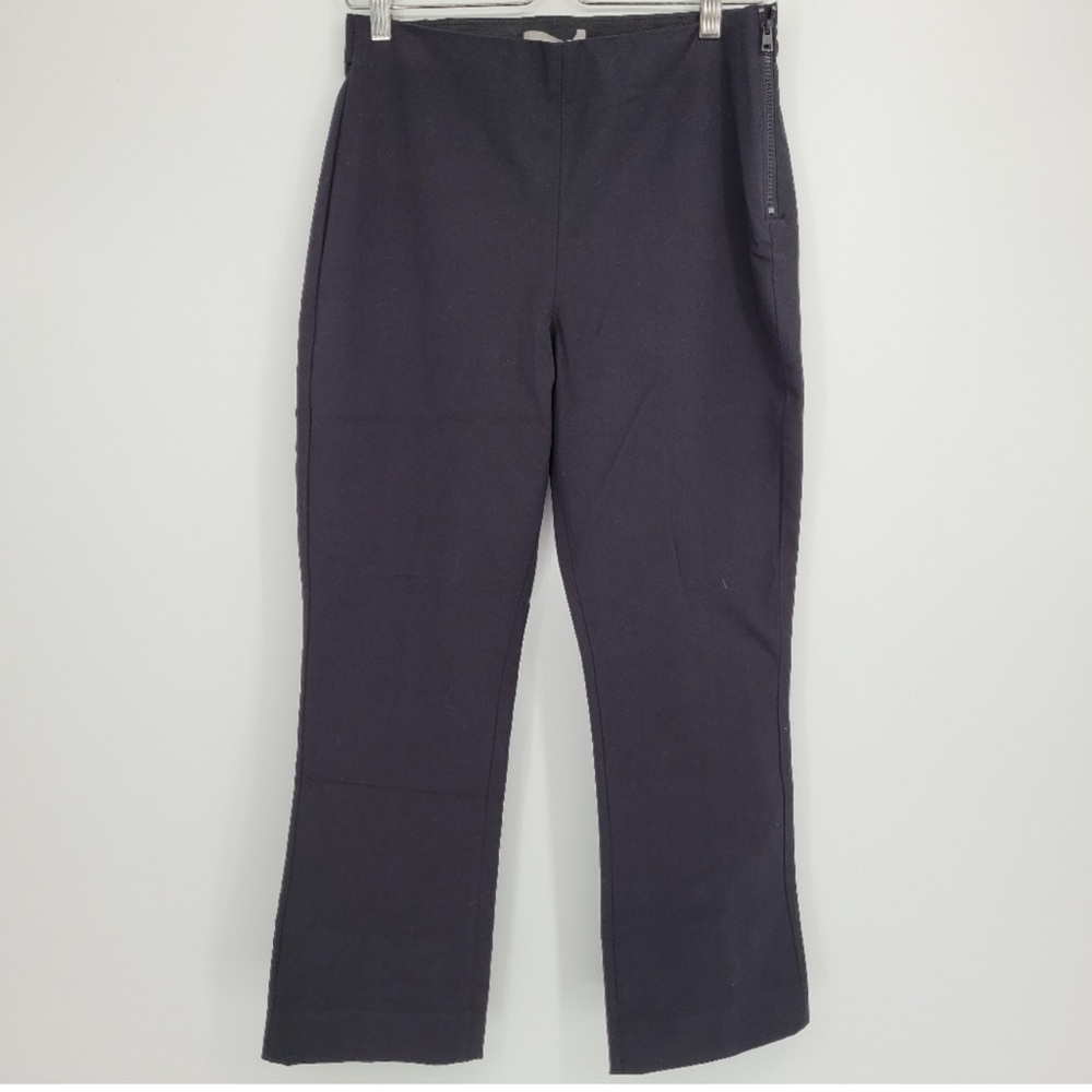 Everlane The Side-Zip Stretch Cotton Pants Black Size 8